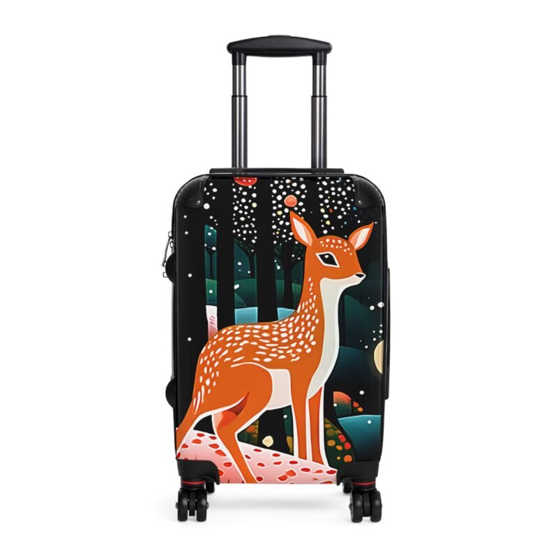 Wildlife-Inspired Suitcase for Adventurers, Animal Print Luggage, Unique Travel Bag, Stylish Carry-On, Gifts for Nature Lovers - Image 2
